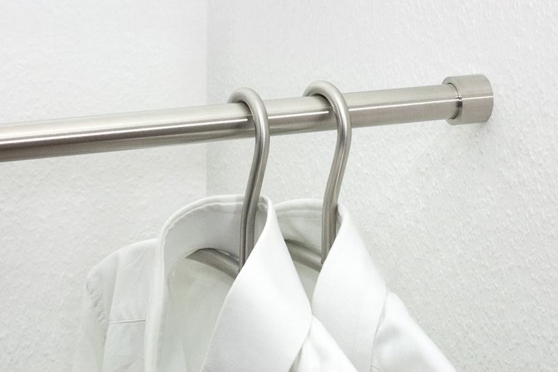 PHOS GSRN Wardrobe Rails | Cloakroom Solutions