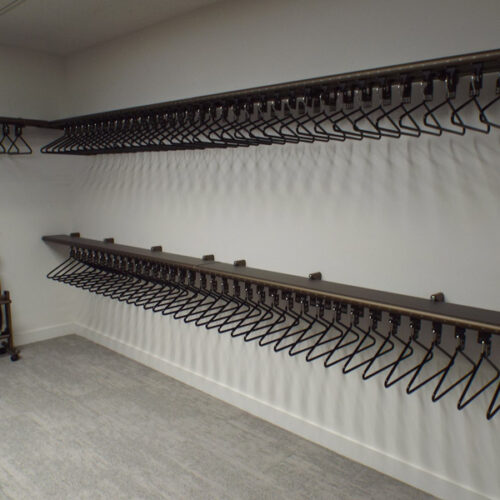 WG240 Wardrobe Rail & Shelf Cloakroom Solutions