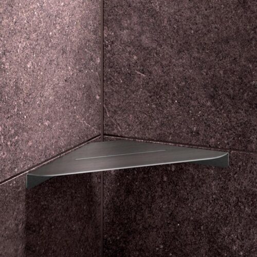 PHOS DAE230 Corner Shower Shelf | Cloakroom Solutions