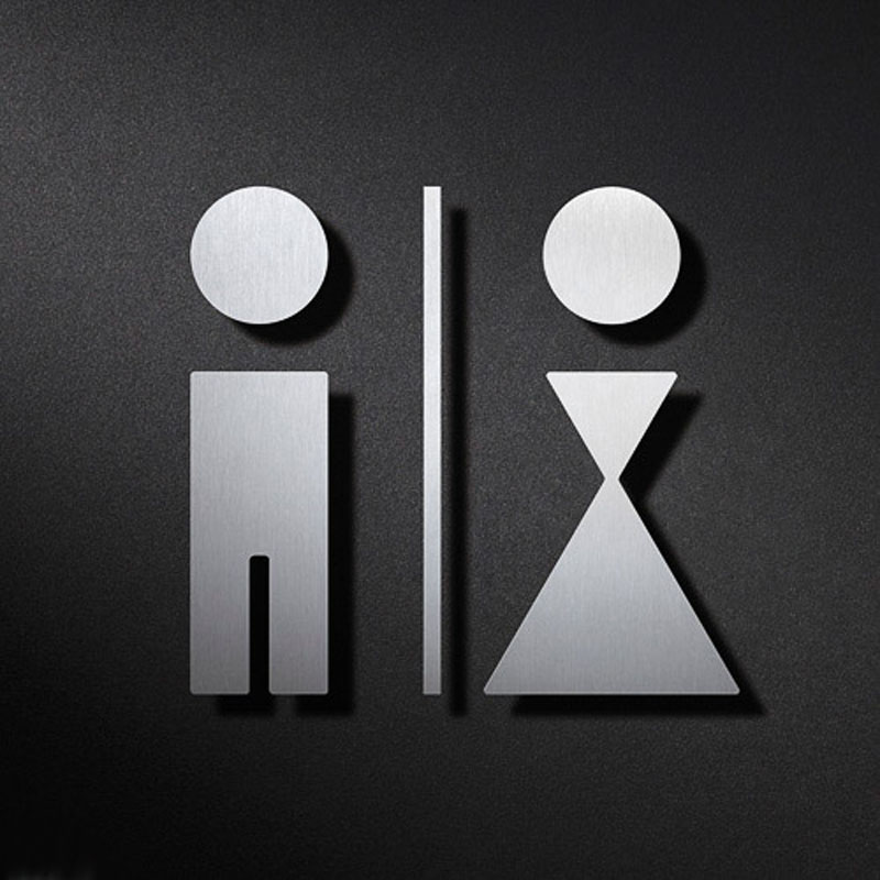 PHOS Male | Female WC Signage | Cloakroom Solutions
