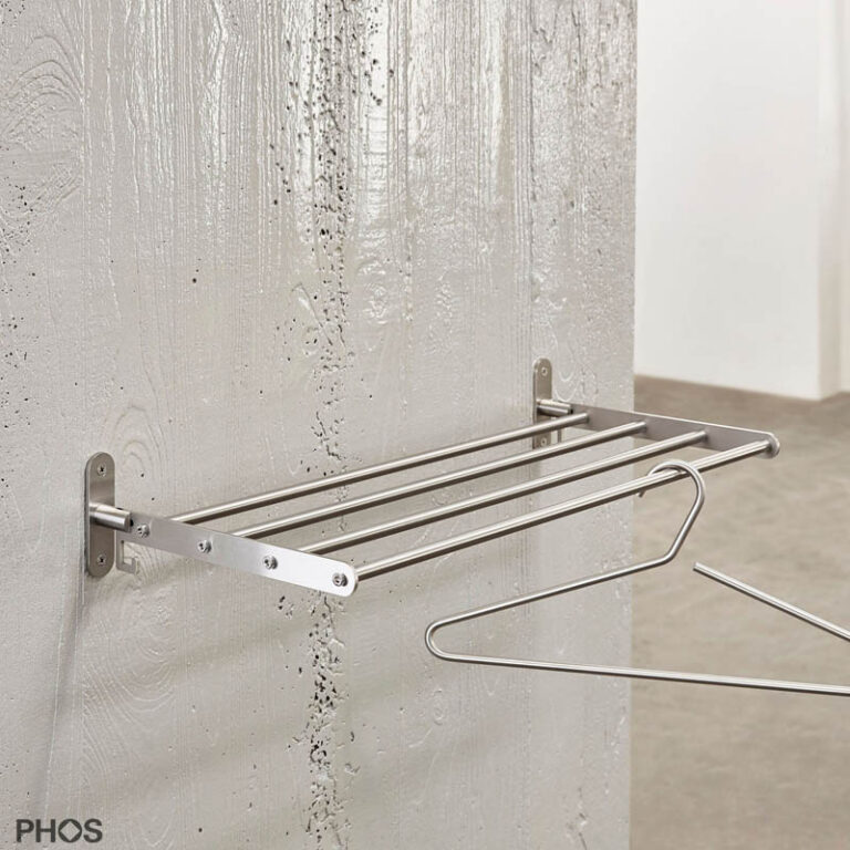 PHOS KLR Folding Coat Rack | Cloakroom Solutions