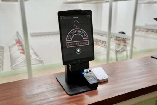 Troxy Cloakroom Chexology Kiosk | Cloakroom Solutions