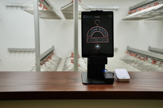 Troxy Cloakroom Chexology Kiosk | Cloakroom Solutions