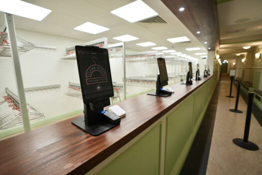 Troxy Cloakroom Chexology Kiosks | Cloakroom Solutions