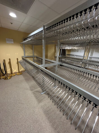 The Chancery Rosewood Cloakroom | Cloakroom Solutions