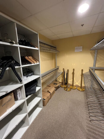 The Chancery Rosewood Cloakroom | Cloakroom Solutions